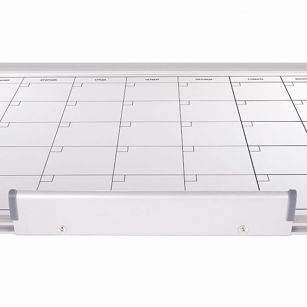 Доска-планинг НА МЕСЯЦ магнитно-маркерная 60х90 см, алюминиевая рамка, BRAUBERG "Extra", 237564 - Вид 12