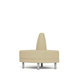 Секция угловая внешняя Александрия экокожа бежевая CN1123 - Фото предпросмотра