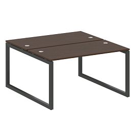 Metal System Quattro Р. ст. на О-образном м/к 50БО.РАС-СП-2.3 Венге/Антрацит металл 1400*1475*750 - Фото предпросмотра