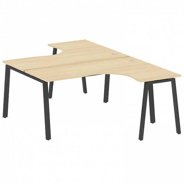 Рабочая станция "Metal System" БА.РАС-СА-2.4 акация/антрацит - Вид 1