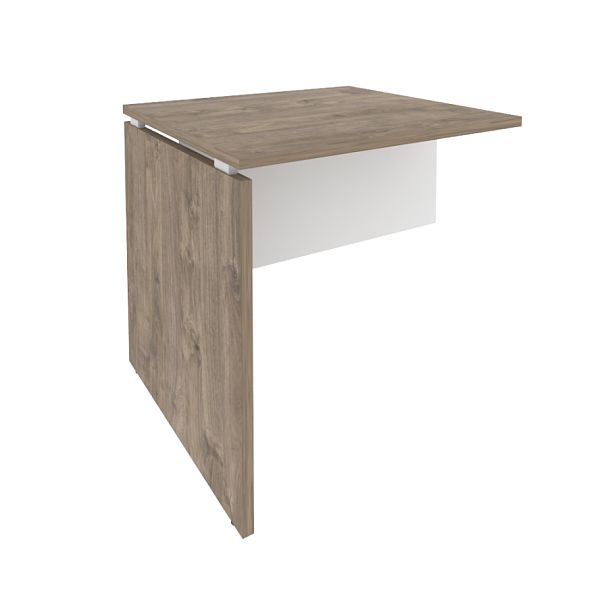 Onix Брифинг-приставка O.BR-7 Тиквуд темный/Белый бриллиант 780*720*750 - Вид 1