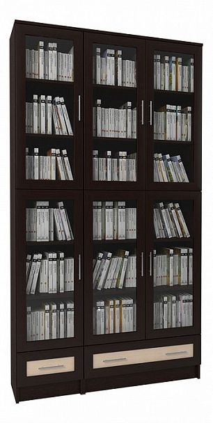 Шкаф книжный Мебелайн-27 - Вид 1