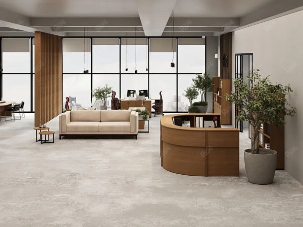 ЛАЙТ / LIGHT RLG068-9x9 Блок ресепшн с полкой 90x90x125 Бук - Вид 6