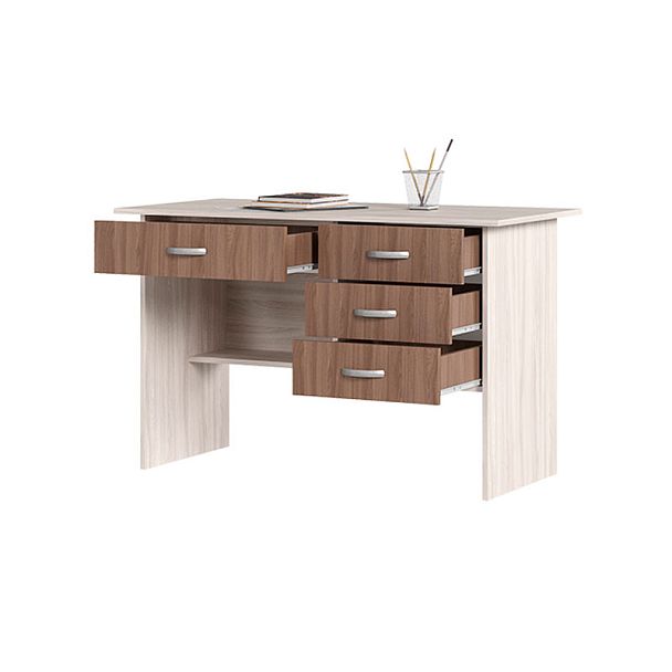 Стол письменный Сити шимо темный/шимо светлый - Вид 2