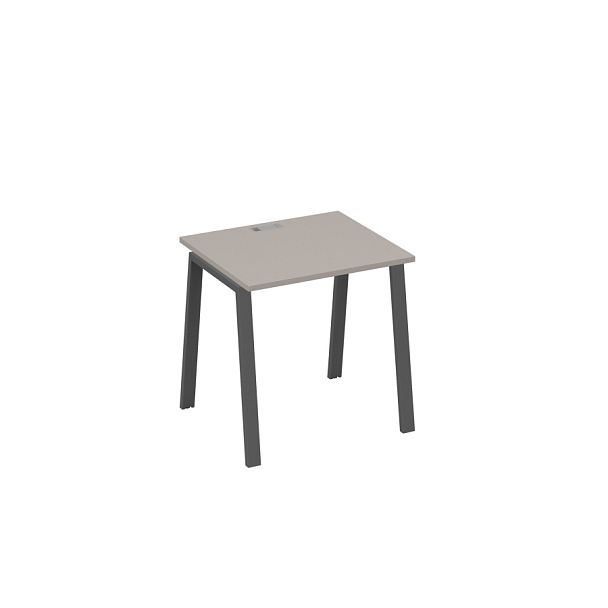 Стол письменный на металлокаркасе TRE A4 А4 Б3 011 БП мокко премиум / металлокаркас антрацит - Вид 1