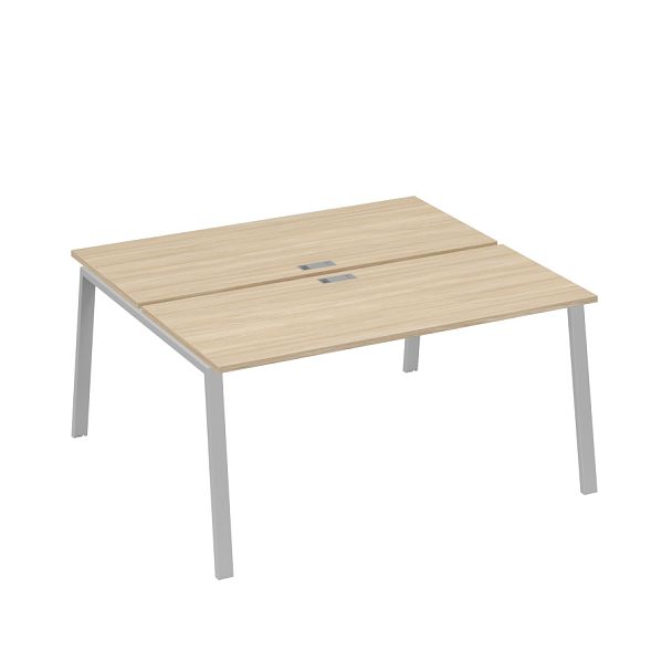 Станция 2х160 на опорах TRE A4 А4 Б3 175 БП дуб скандинавский / металлокаркас серый - Вид 1