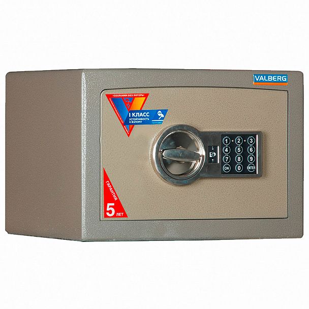 Сейф взломостойкий 1 класс VALBERG "Карат-25 EL", 250х360х310 мм, 44 кг, электронный замок, S10499010440 - Вид 2