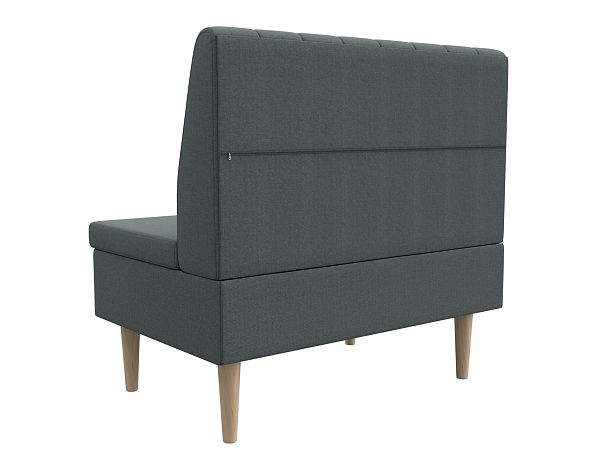 Диван прямой Мини Рогожка серый - Вид 5