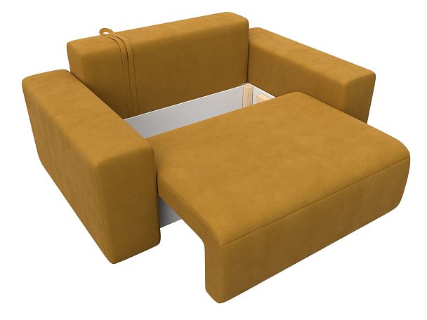 Кресло Лига-036 НПБ Велюр желтый - Вид 7