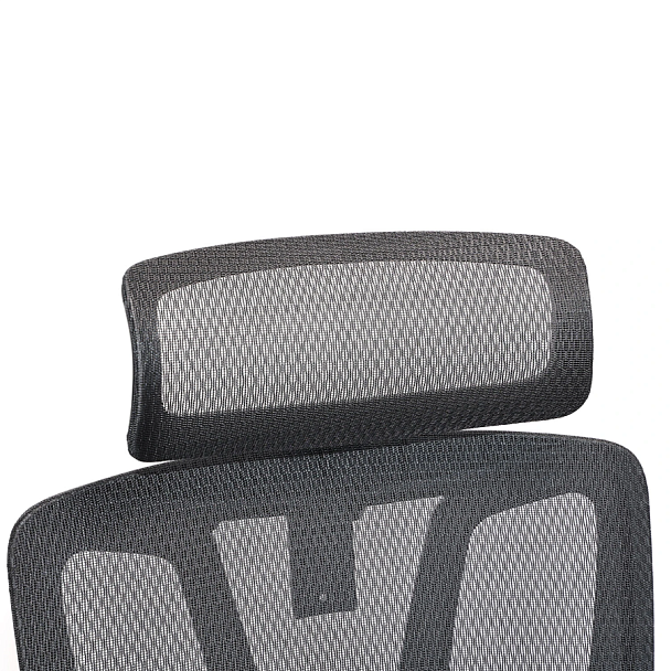 Кресло BRABIX PREMIUM "Veyron ER-703", адаптивный механизм, регулируемый подголовник, сетка/ткань, черное, 532966 - Вид 9