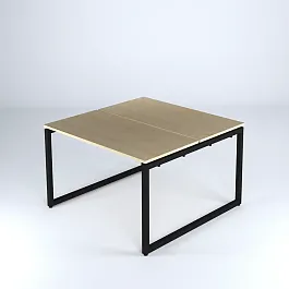 Бенч-система (лицом к лицу) 2 р.м «О» 1200x600 мм профиль 40x40 мм - Фото предпросмотра