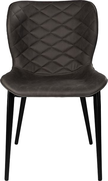 Стул на металлокаркасе Коэн Темно-серый Kiprus 13/черный - Вид 2