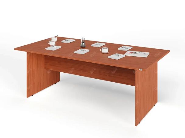 UNITY PОКС-10/20 ОРЕХ ИТАЛЬЯНСКИЙ Конференц стол прямоугольный Универсальный 2000х1000х750 - Вид 2