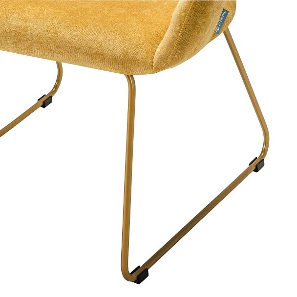 Кресло Hugs желтый/Линк золото - Вид 5