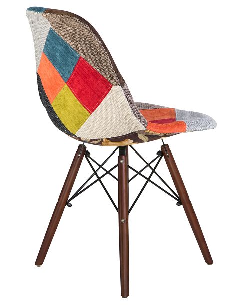 Стул обеденный LMZL-PP623 (ножки тёмный бук, цвет сиденья мозаика) - Вид 4