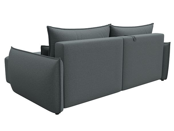 Диван угловой Лига-051 НПБ угол универсальный Рогожка серый - Вид 5