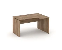 EUROPE/ЕВРОПА RE003-158х100 Стол угловой правый 1580x1000x750 Орех Вармия - Фото предпросмотра