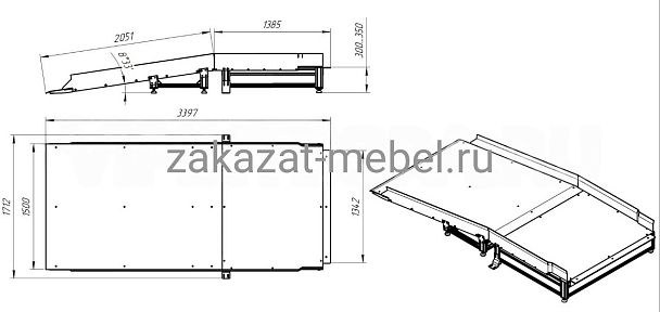 Пандусы с платформами для интроскопов - Вид 3