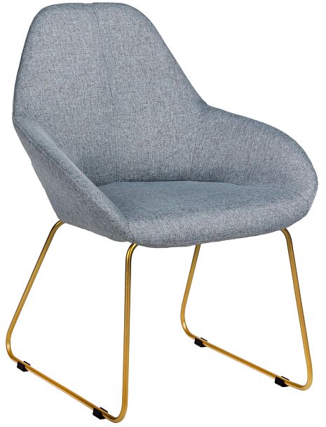 Стул Kent Грей/Линк Золото - Вид 1
