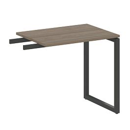 Metal System Quattro Приставной элемент на О-образном м/к 40БО.ПР-2 Вяз/Антрацит металл 800*600*750 - Фото предпросмотра