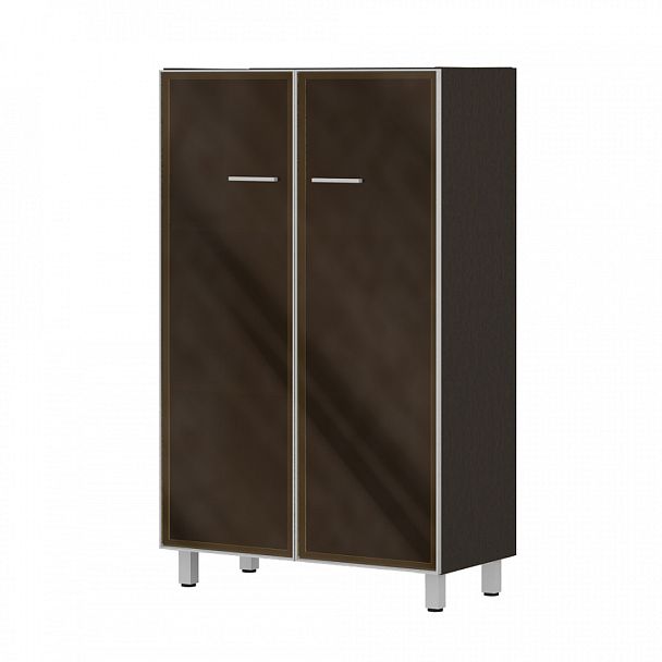 Шкаф (необходим топ) "Президент"  ПК-ПР-Ш145Х90С/35-В1-179 дуб ферраре - Вид 1