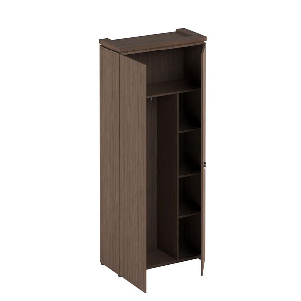 Шкаф для одежды с дополнением Mark-II МК 342 орех тоскана - Вид 1