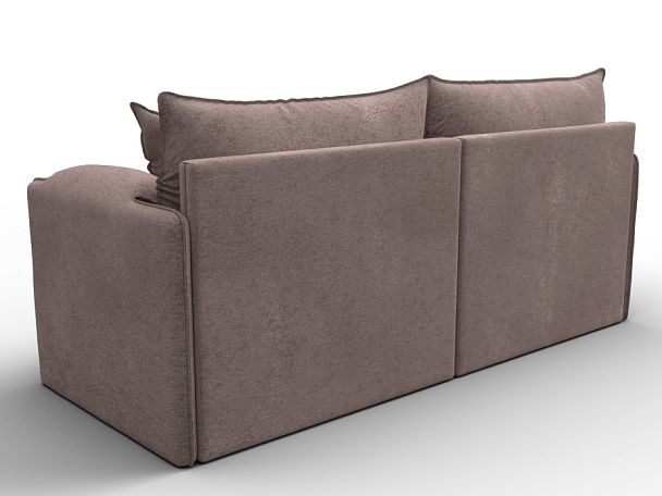 Диван прямой модульный Лига-106 Велюр бежевый - Вид 5