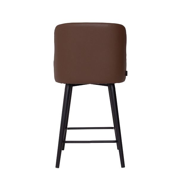 Стул Mint полубарный, кожзам Domus Sienna, бук RAL 9005 - Вид 9