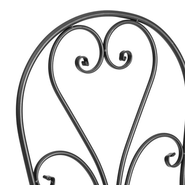 Стул Лав Чаир/Love Chair (PL08-11140), стальной сплав, черный - Вид 9