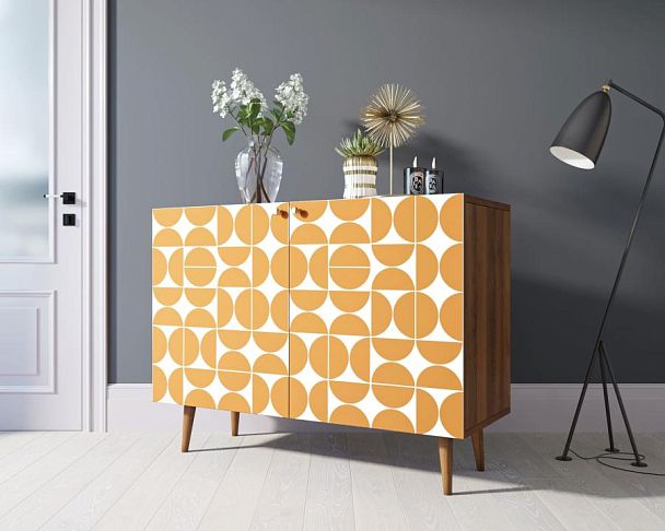 Комод Berber две дверки 14 принт арт BB04/Print_14 - Вид 3