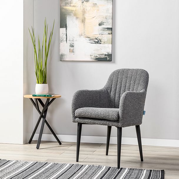 Стул Olaf темно-серый/черный - Вид 9