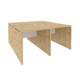 Onix Рабочая станция O.D.RS-4.0.8 Тиквуд светлый/Белый бриллиант 1560*1635*750 - Фото предпросмотра