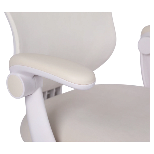 Кресло детское с подставкой для ног BRABIX "Sky MG-206", велюр, бежевое, 533156 - Вид 8