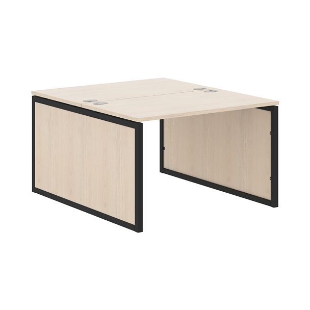 Стол 2-х местный XQPWST 1214 Бук Тиара/Антрацит 1200х1406х750 XTEN-QP - Вид 1