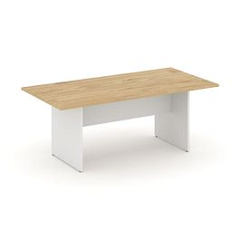 Стайл Проджект Стол переговорный SN-D.SPRG-001 Тиквуд Светлый/Белый 1780*980*750 - Фото предпросмотра