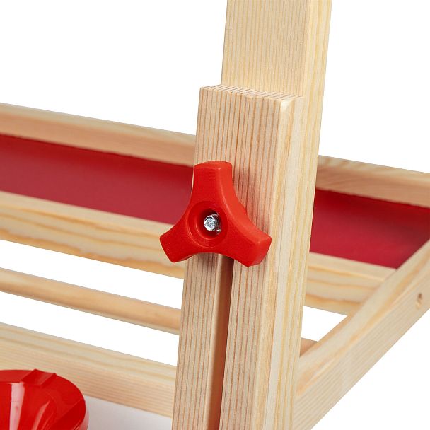 Мольберт растущий 3 в 1 для мела/магнитно-маркерный 50х50 см, бумага для рисования, BRAUBERG KIDS, 238150 - Вид 14