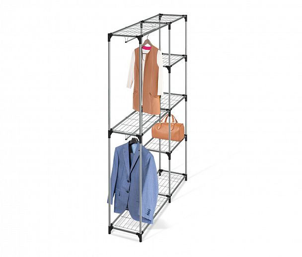 Вешалка-штанга Sheffilton SHT-WR15 черный/хром лак - Вид 3