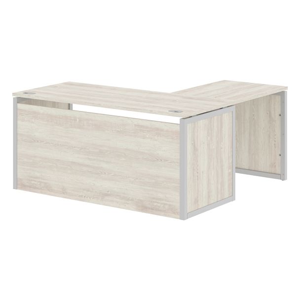 Стол угловой XQPCT 1615H Сосна Эдмонт/Алюминий 1600х1500х750 XTEN-QP - Вид 1