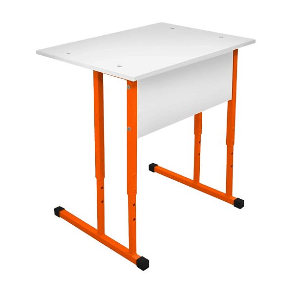 Стол ученический Квадро Лайт 1М (Р), одноместный, регулируемый (дополнительные цвета RAL), гр.5-7 - Вид 1