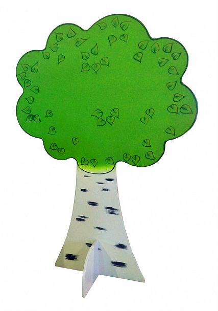 Декорация береза - Вид 1