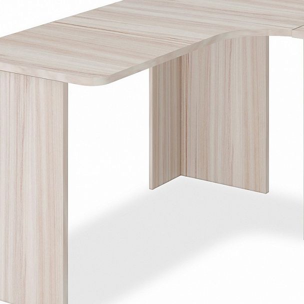 Стол письменный Домино Лайт СКЛ-Угл130 Венге/Карамель правый - Вид 2