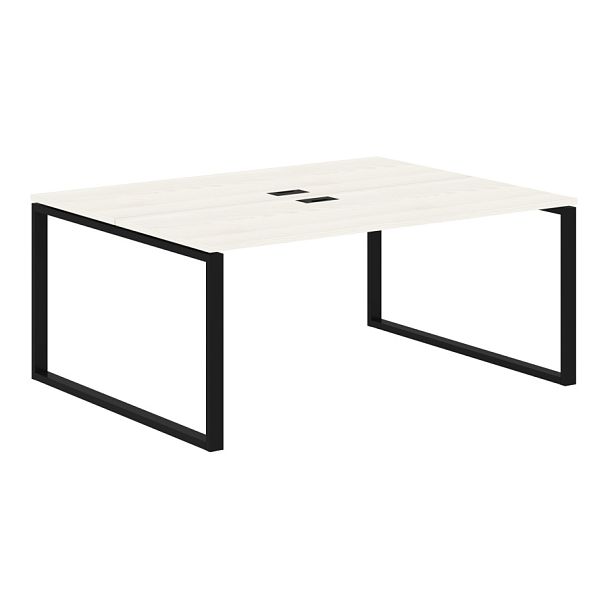 Стол 2-х местный EQWST 1713 Ясень Траун/Черный 1760х1346х750 EDIS - Вид 1