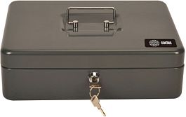 Ящик для денег Cactus CS-CB-004GY CS-CB-004 90x300x240мм ключевой серый сталь 1.967кг - Фото предпросмотра