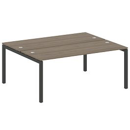 Metal System Quattro Р. ст. на П-образном м/к 50БП.РАС-СП-2.5 Вяз/Антрацит металл 1800*1475*750 - Фото предпросмотра