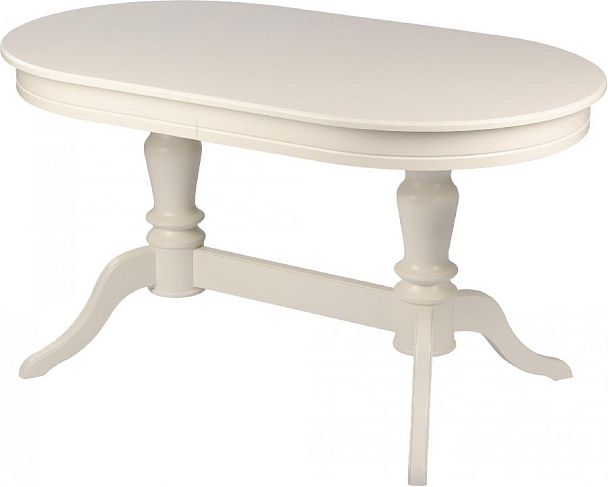 Стол деревянный раздвижной Арей 140(180)х80х76 Слоновая кость - Вид 2