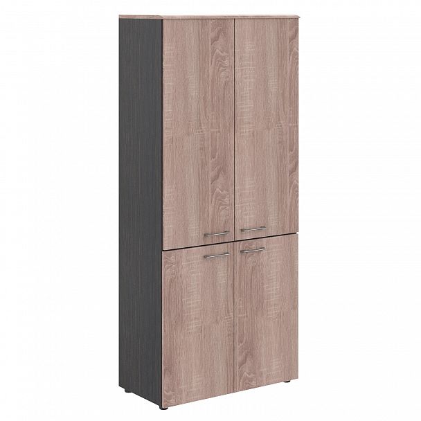 Шкаф "Wave" WHC 85.3 дуб сонома/легно темный - Вид 1