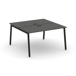 Стайл Проджект Рабочая станция 2-х сторон. SN-4A.DRS-004 Антрацит/Металл Черный 1580*1232*750 - Фото предпросмотра