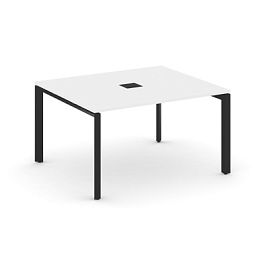 Style Project Next Стол переговорный SN-59P.SPRG-032 Белый/Металл Черный 1180*1180*750 - Фото предпросмотра