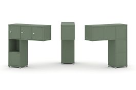 Concept Надставка низкая CN.ONN-006 Кобо/Металл Белый 1099*365*1130 - Фото предпросмотра