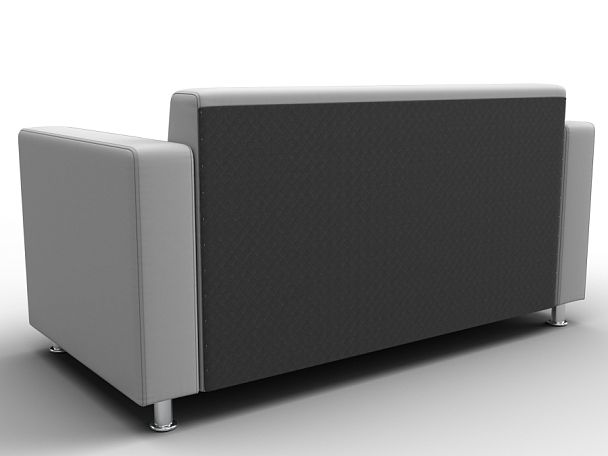 Диван прямой Лига-093 ВН Экокожа белый - Вид 5